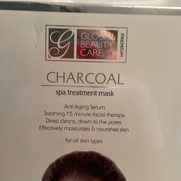 Global Beauty Care CHARCOAL spa treatment mask. Anti aging serum. All skin types - Picture 8 of 15